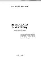Beynəlxalq marketinq (ali məktəblər üçün dərslik)